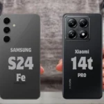 مقایسه گلکسی S24 FE با شیائومی 14T Pro