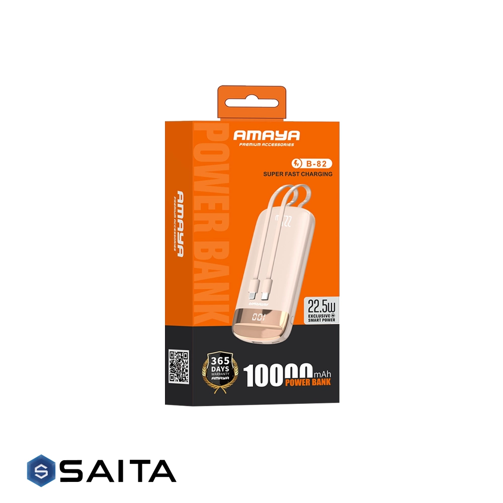 B-82 پاور بانک 10000 برند آمایا مدل B-82 - تصویر 1
