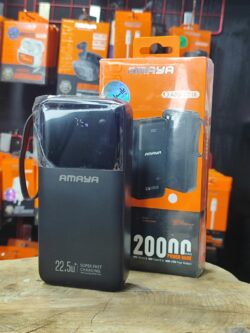 پاوربانک آمایا مدل APB-FD16 با ظرفیت باتری 20000 میلی آمپر ساعت